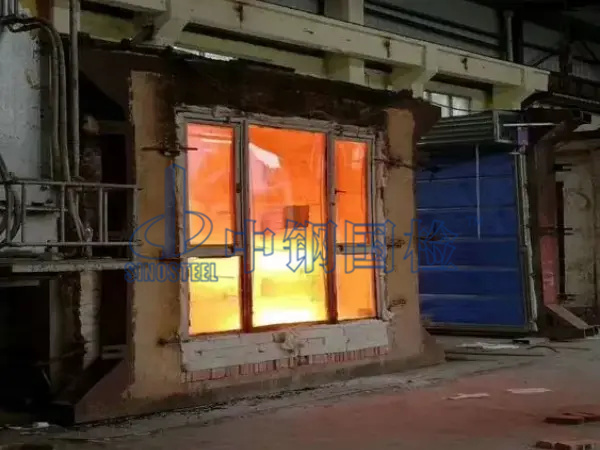 做耐火性能測試的防火窗