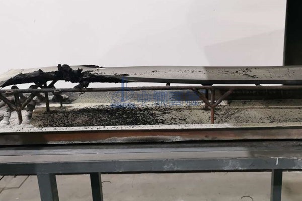 巷道丙烷燃燒試驗(yàn)